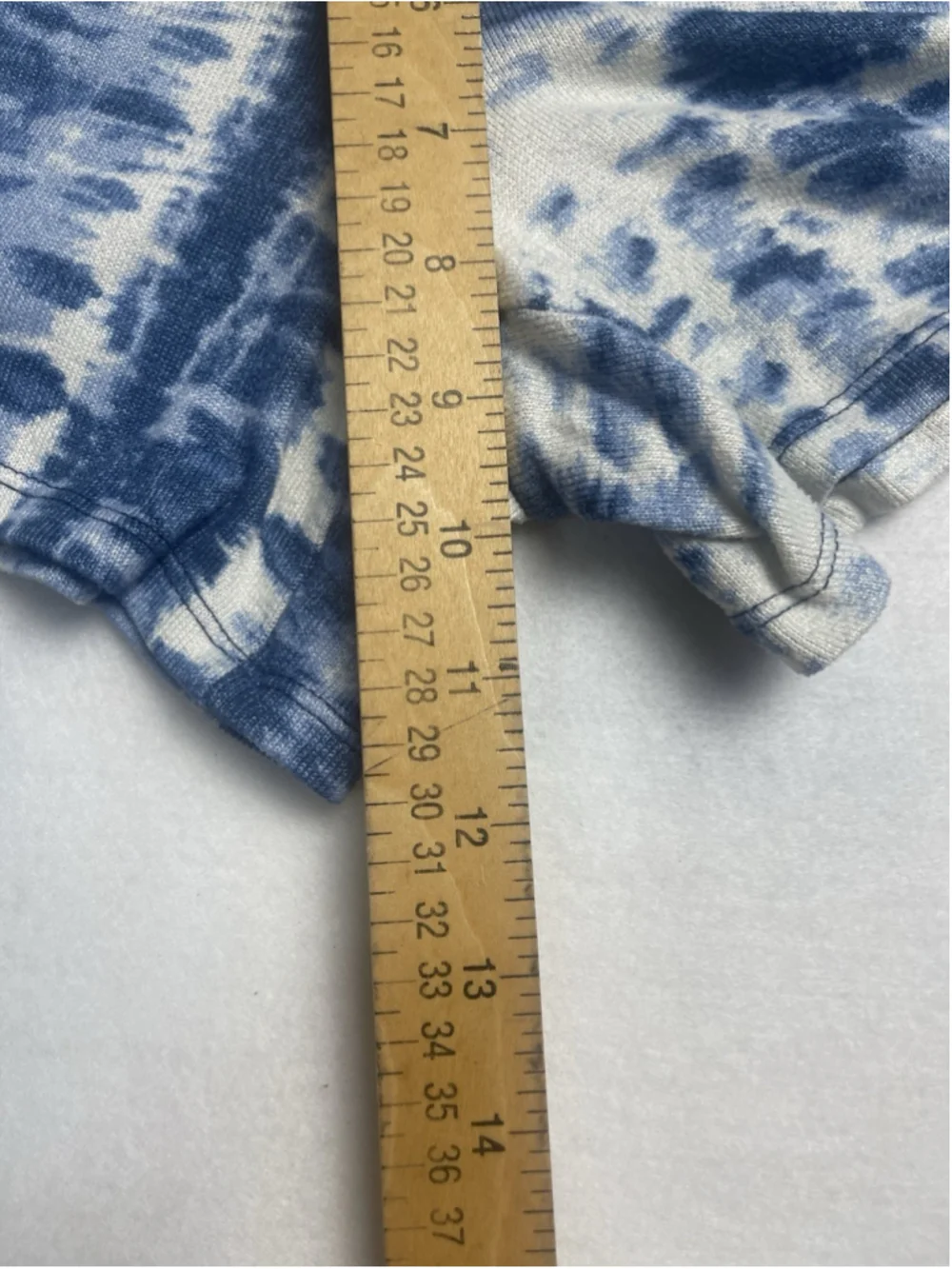 Lucky Brand Women's Blue White Tie Dye Tank Shorts Pajama Set Small - Picture 7 of 10